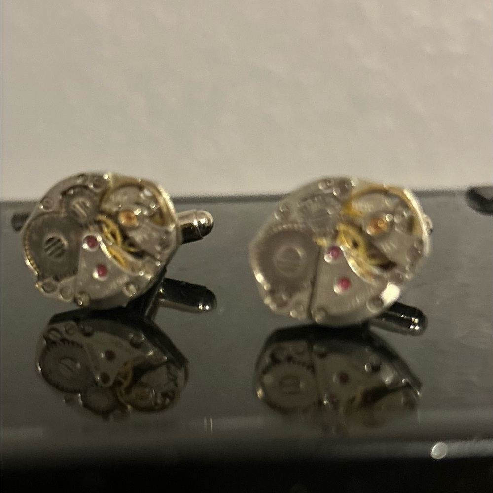 Steampunk Gear Cufflinks